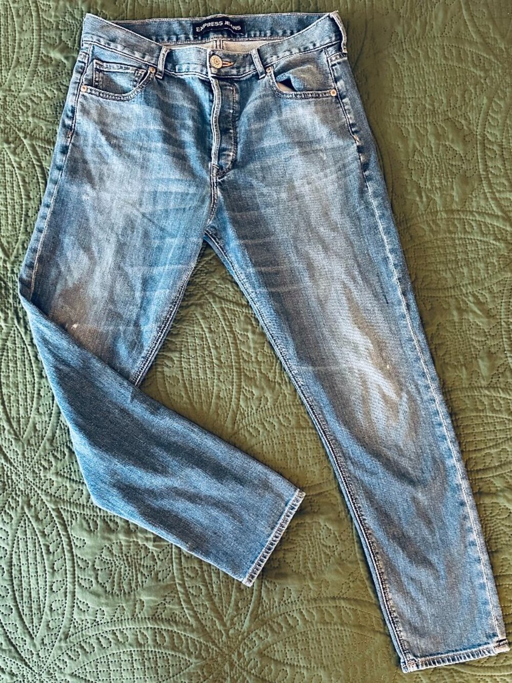 Express Vintage Skinny Ankle Jeans – Ultra Soft T-Shirt Feel Denim Size 8